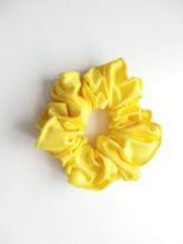 Load image into Gallery viewer, Yellow Girls and Ladies Lycra Scrunchies
