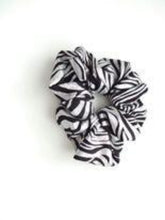 Load image into Gallery viewer, Zebra Girls and Ladies Lycra Scrunchies
