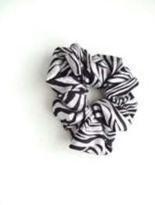 Zebra Girls and Ladies Lycra Scrunchies