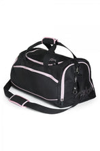 Load image into Gallery viewer, Black and Pink Childrens and Adults Ballet Duffel Bag
