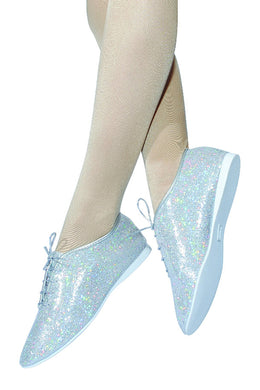 Childrens and Adults Hologram Jazz Shoes