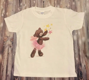 Dance T-shirt with a Ballrenina Bear Print