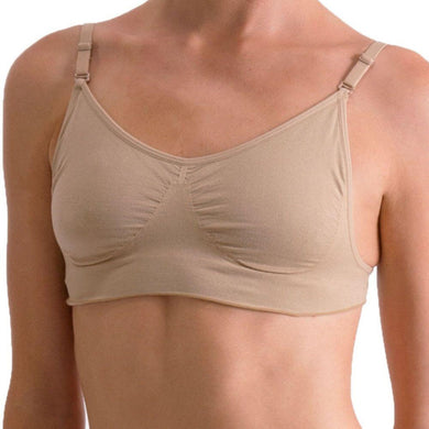Adults Silky Seamless Clear Back Bra