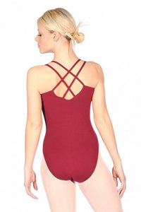 Double Strap Criss Cross Camisole Leotard (CC123)