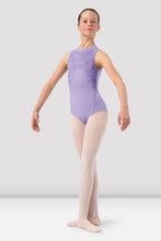 Load image into Gallery viewer, Girls Claire High Neck Leotard
