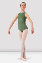 Load image into Gallery viewer, Girls Claire High Neck Leotard
