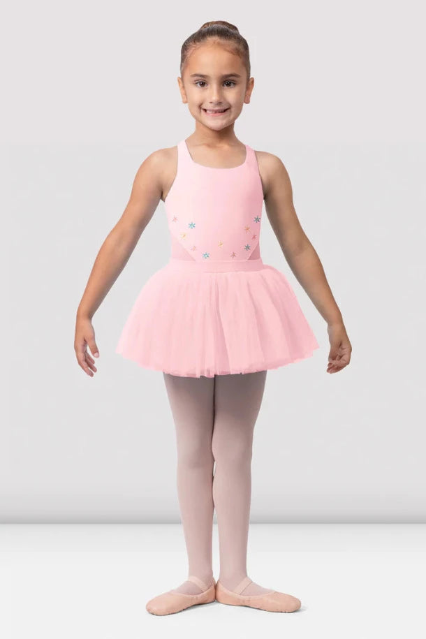 Girls Isabeau Cross Back Tutu Dress