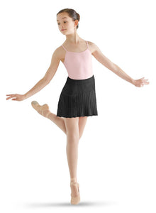 Black Ladies Chevron Knit Flare Skirt