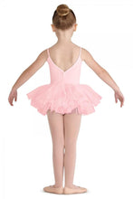 Load image into Gallery viewer, Pink Girls Valentine Bloch Tutu Dress Back View
