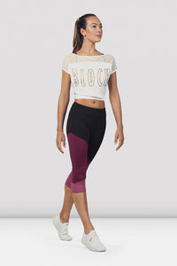 Ladies Crop Mesh Tee (FT5206)