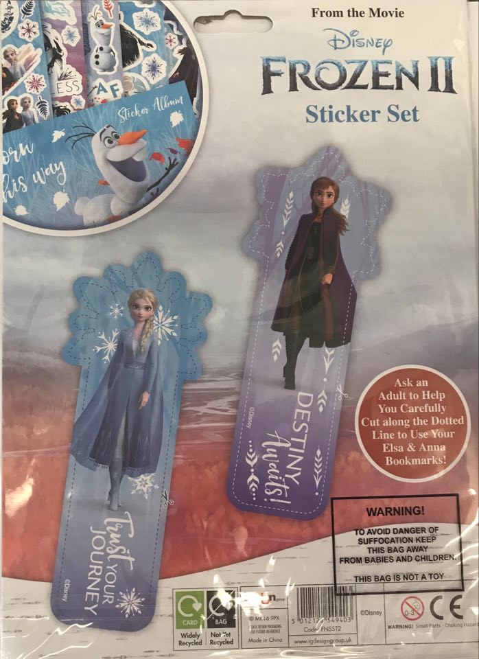 Frozen II Sticker Set