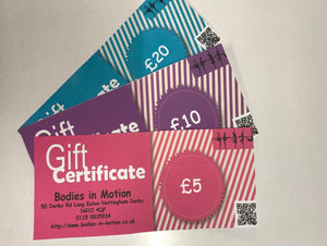 Gift Vouchers
