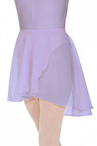 Lilac Ladies Georgette Wrapover skirt