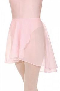 Pink Ladies Georgette Wrapover skirt