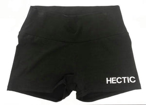 Hectic Cotton Dance Shorts with a logo