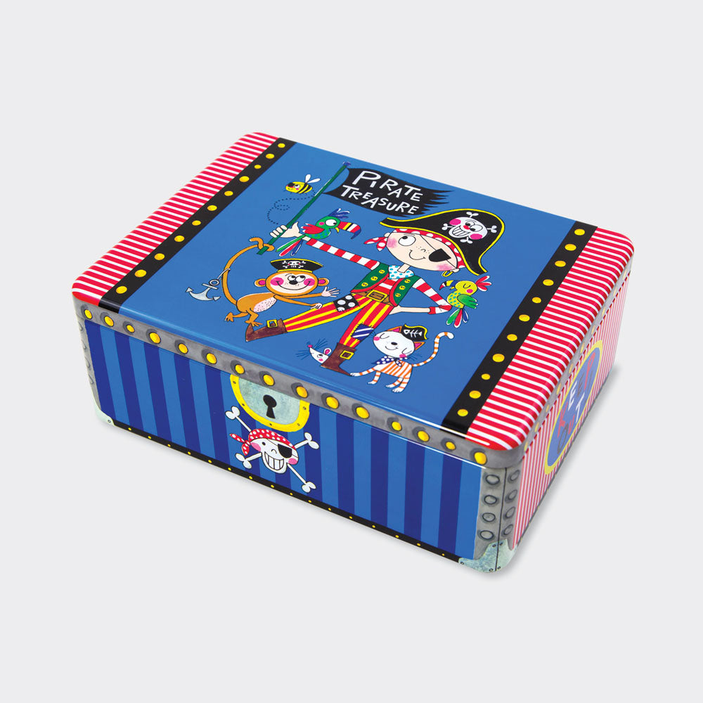 Pirate Hinged Tins