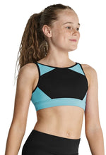 Load image into Gallery viewer, Girls High Neck Crop Top (KA038T)
