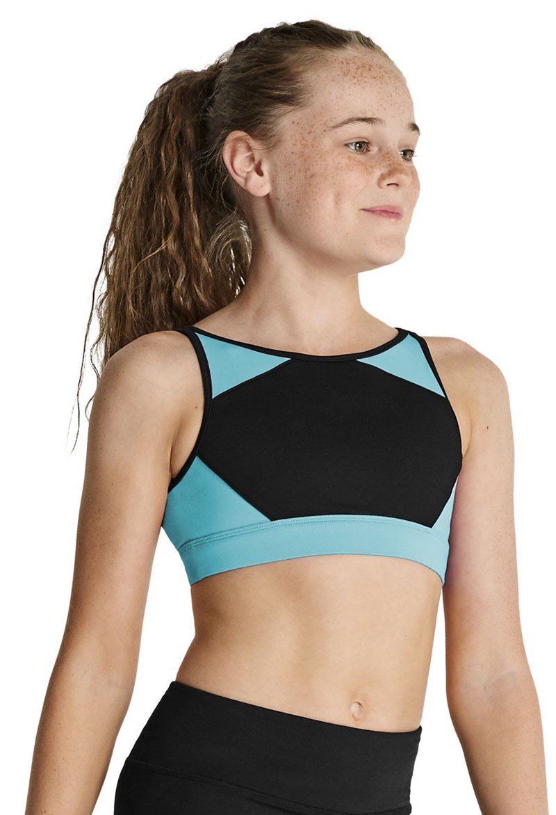 Girls High Neck Crop Top (KA038T)