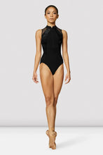 Load image into Gallery viewer, Ladies Rhea Velvet Zip Front Leotard
