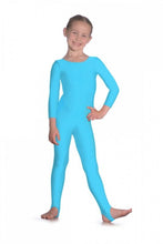 Load image into Gallery viewer, Kingfisher Childrens and Adults Long Sleeve Dance Unitard
