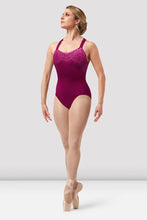 Load image into Gallery viewer, Ladies Amber Open Back Print Leotard
