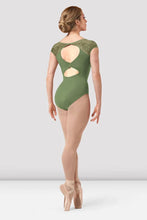 Load image into Gallery viewer, Ladies Emma Cap Sleeve Leotard
