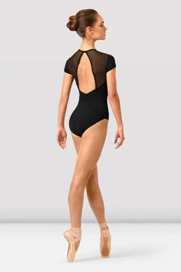 Ladies Eden Sweetheart Neckline Camo Print Leotard