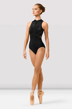 Load image into Gallery viewer, Ladies Jade Zipper Front Camo Print Leotard
