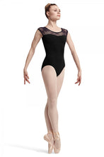 Load image into Gallery viewer, Ladies Hava Cap Sleeve Leotard with lace back
