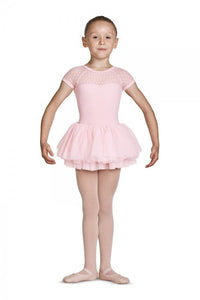 Pink Girls Mirella Tutu Leotard Front View