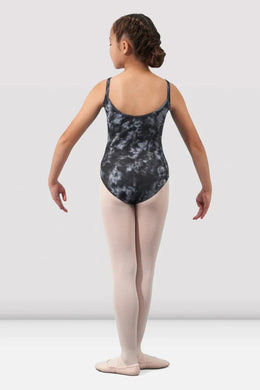 Girls Mirella Watercolour Scoop Neck Leotard
