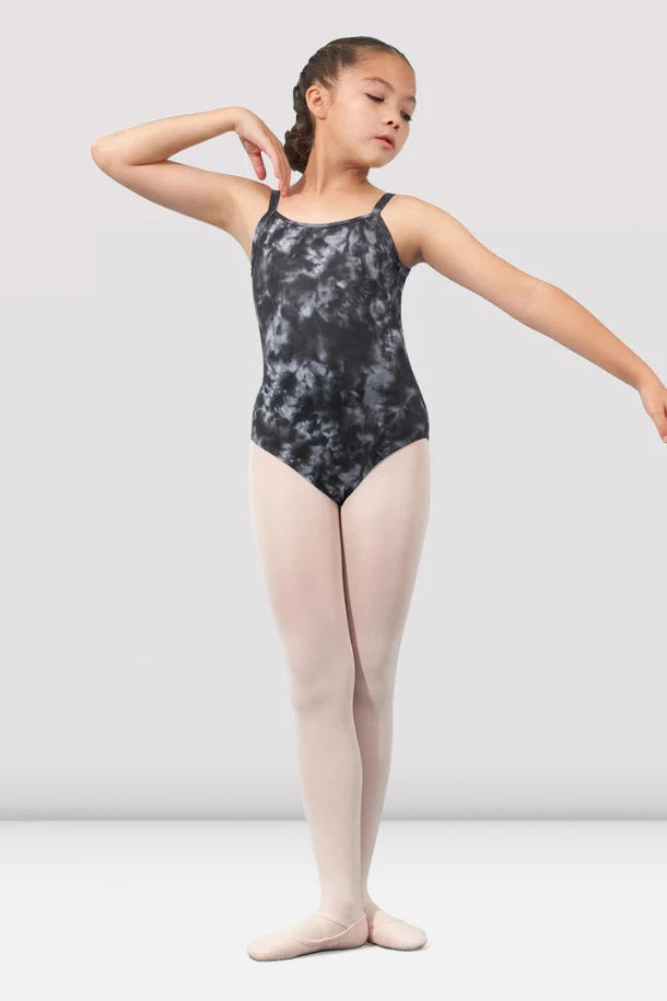 Girls Mirella Watercolour Scoop Neck Leotard