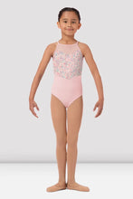 Load image into Gallery viewer, Girls Mirella Ditsy Floral Halterneck Leotard
