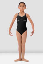 Load image into Gallery viewer, Girls Mirella Ditsy Floral Camisole Leotard
