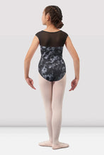 Load image into Gallery viewer, Girls Mirella Sweethear Neck Cap Sleeve Leotard
