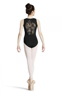 Peacock Plume Back Tank Leotard