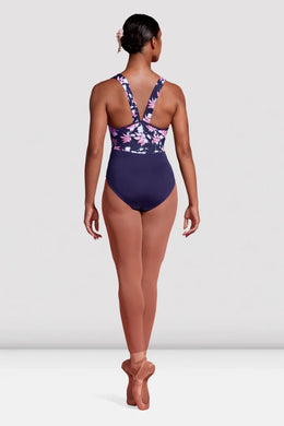 Ladies Mirella Jardin Wide Strap Leotard