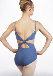 Ladies Camisole Leotard with Twist Back