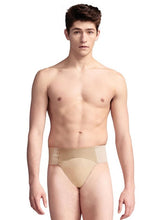 Load image into Gallery viewer, Boys and Mens Quilted Cotton Panel Thong Dance Belt
