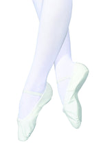 Load image into Gallery viewer, White Childrens and Adult Ballet Shoes 
