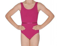 Load image into Gallery viewer, Burgundy Girls and Ladies Sleeveless Dance Leotard
