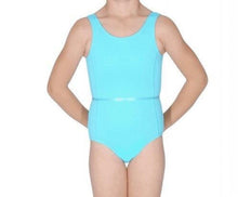 Load image into Gallery viewer, Pale Blue Girls and Ladies Sleeveless Dance Leotard
