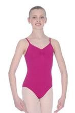 Load image into Gallery viewer, Burgundy Childrens and Ladies Strappy Camisole Leotard

