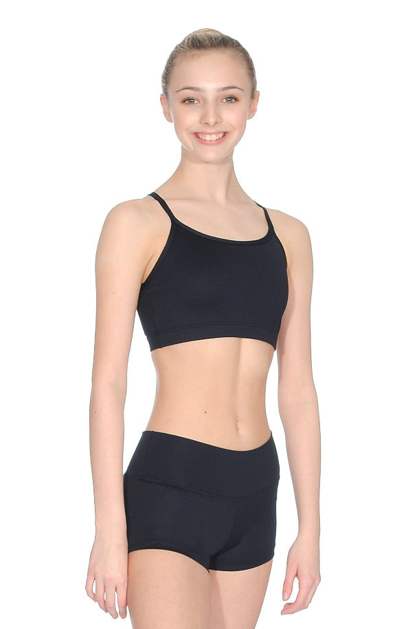 Black Girls and Ladies Strappy Crop Top