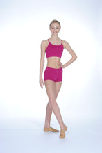 Load image into Gallery viewer, Burgundy Girls and Ladies Strappy Crop Top
