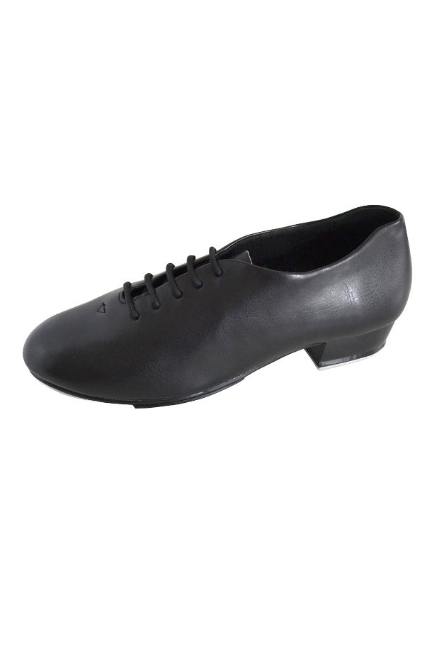 Black Childrens and Adults PU Oxford Tap Shoes
