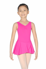 Load image into Gallery viewer, Mulberry Girls Sleeveless Skirted Leotard
