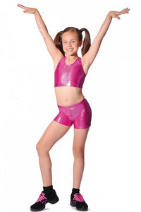 Metallic Roch Valley Crop Top
