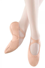 Load image into Gallery viewer, Pink Childrens and Adults Split Sole Ballet Shoes
