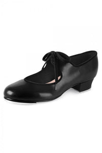 Black Childrens and Adults Timestep Tap Shoe